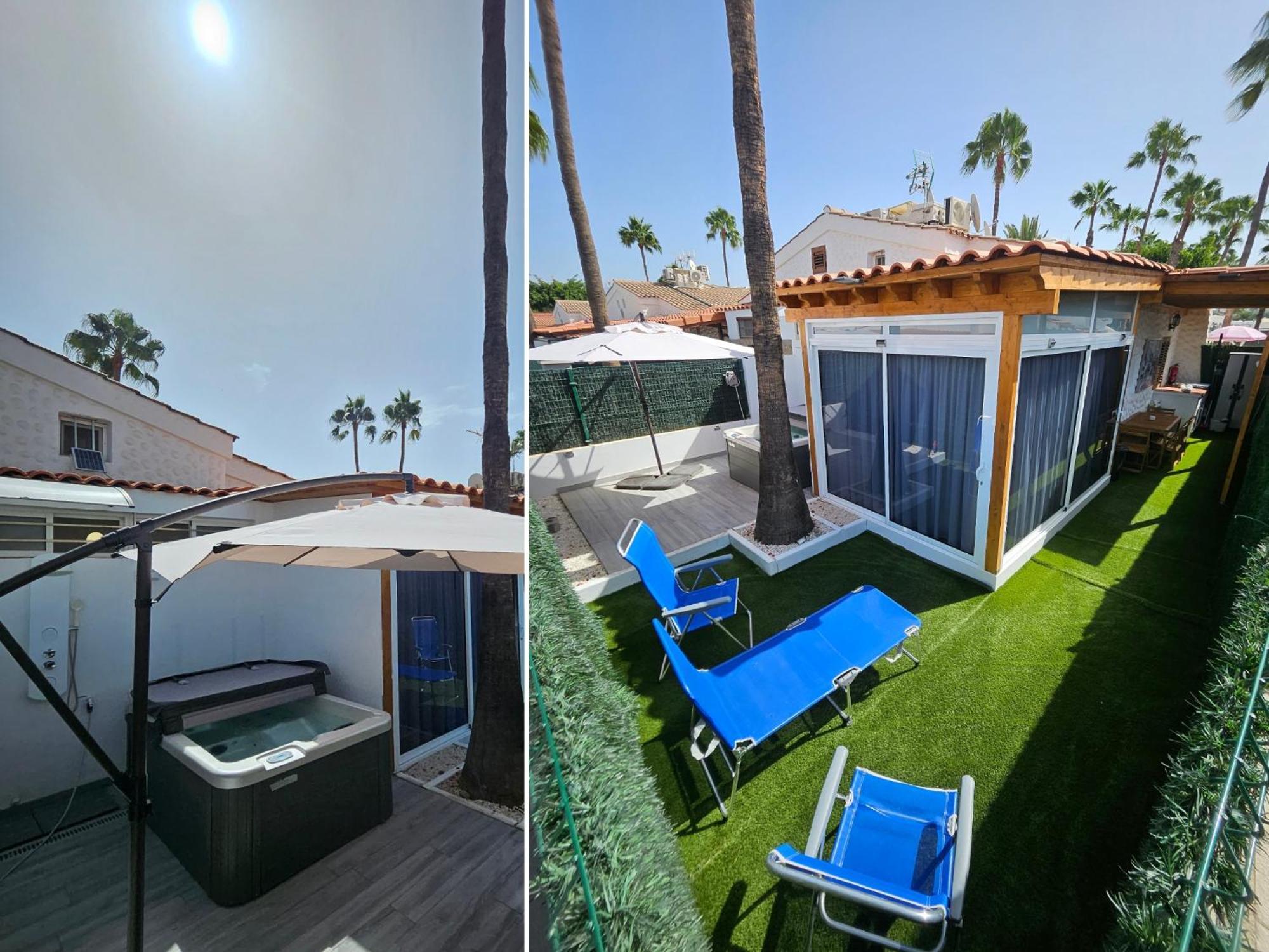 Chalet Luxury With Privacy And Jacuzzi Maspalomas  Exteriör bild
